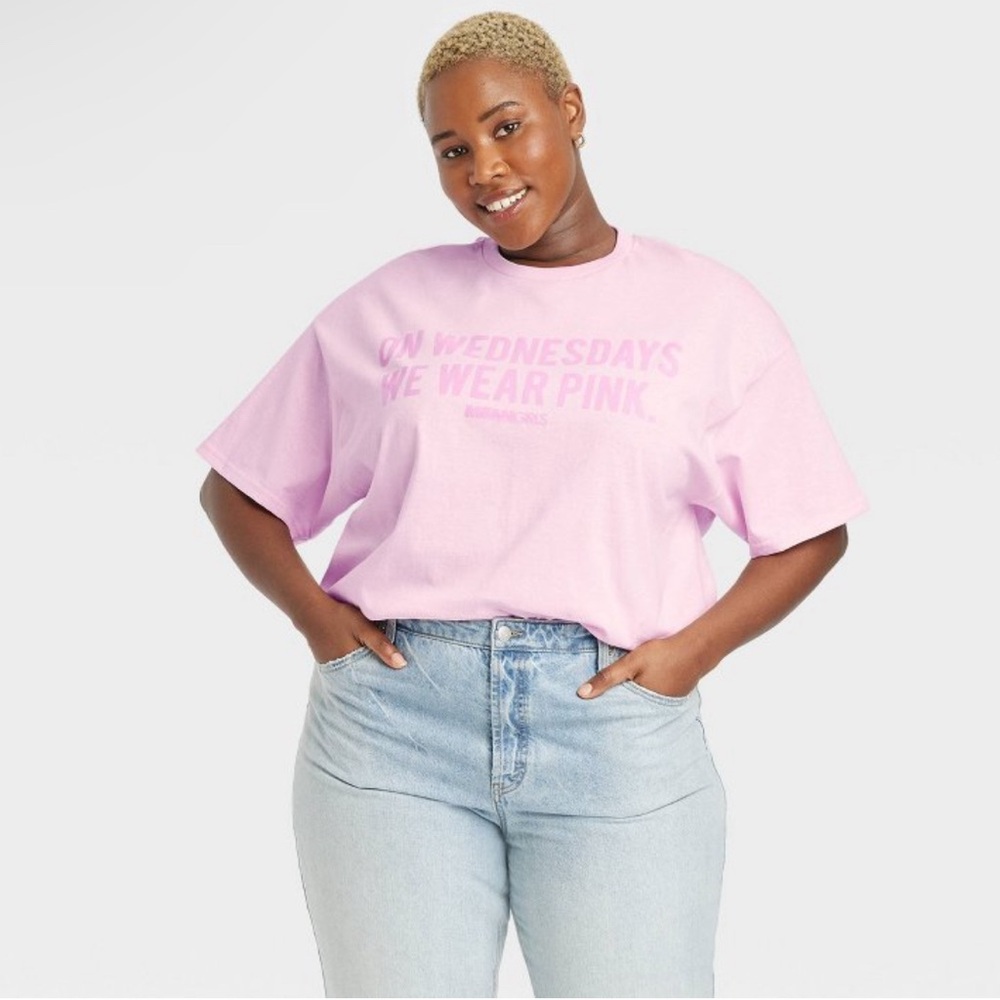NWT ON WEDNESDAYS WE WEAR PINK LARGE